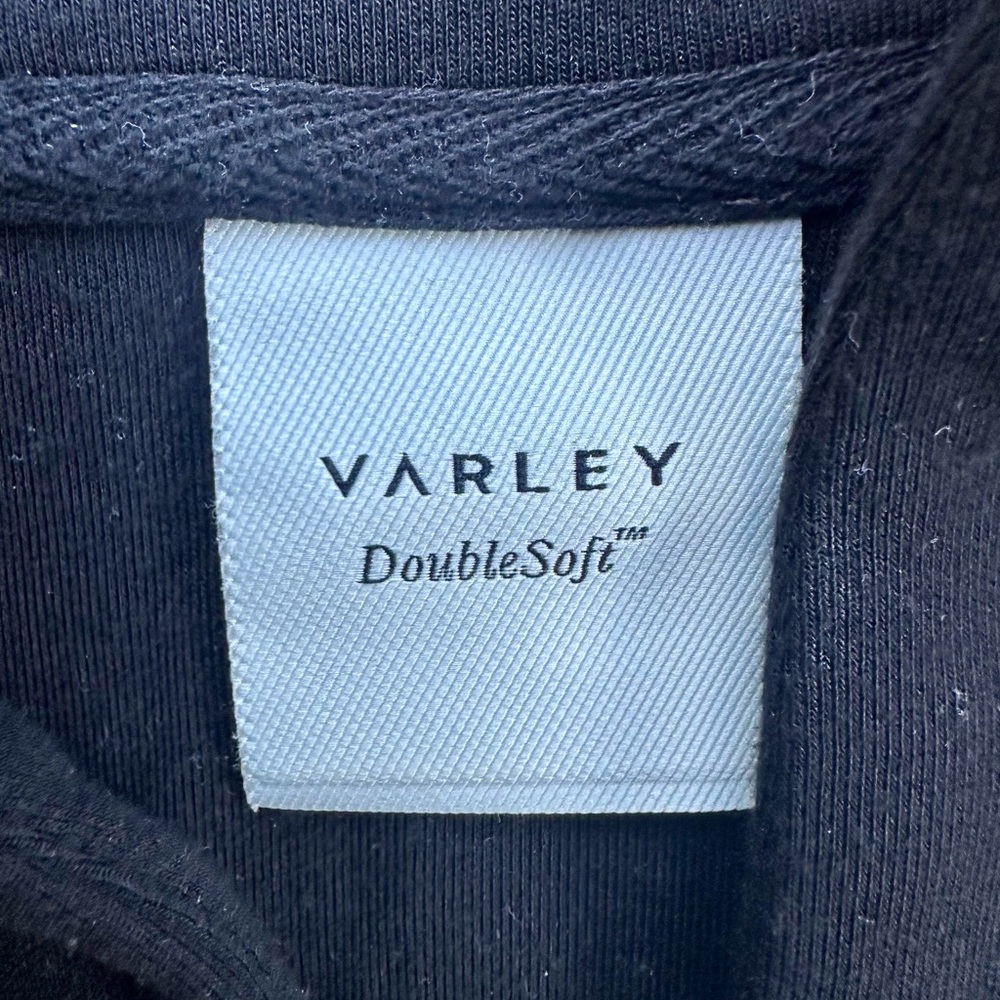 Varley Pelham Zip Through Black Zip-Front Black Women's Sweatshirt Jacket, XXS - Picture 7 of 16